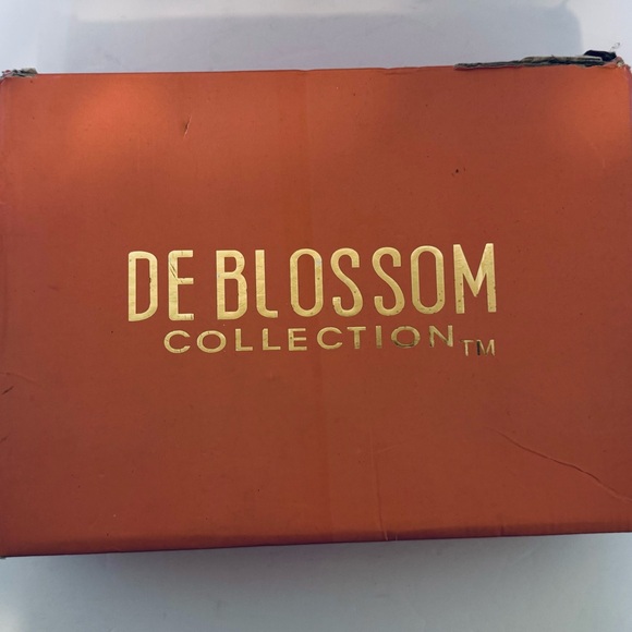 De Blossom Collection KINKO-178 Rhinestone Nude Sparkle Stiletto Pumps Size 9 - Picture 5 of 16